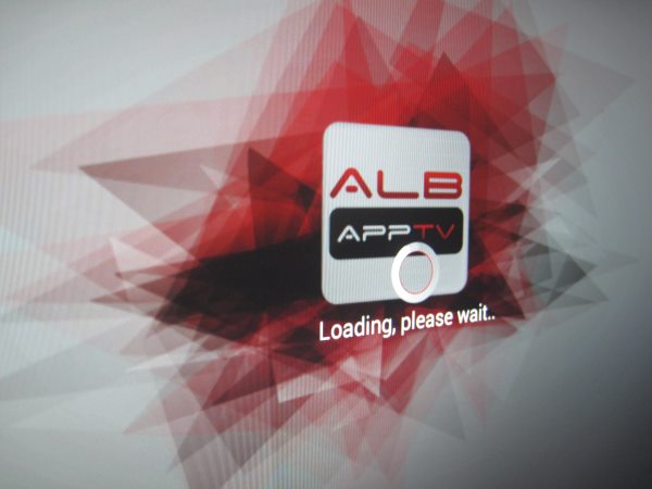 Default App ALB AppTV sat here "loading" forever, I don't even know what it does as it refused to go past this screen